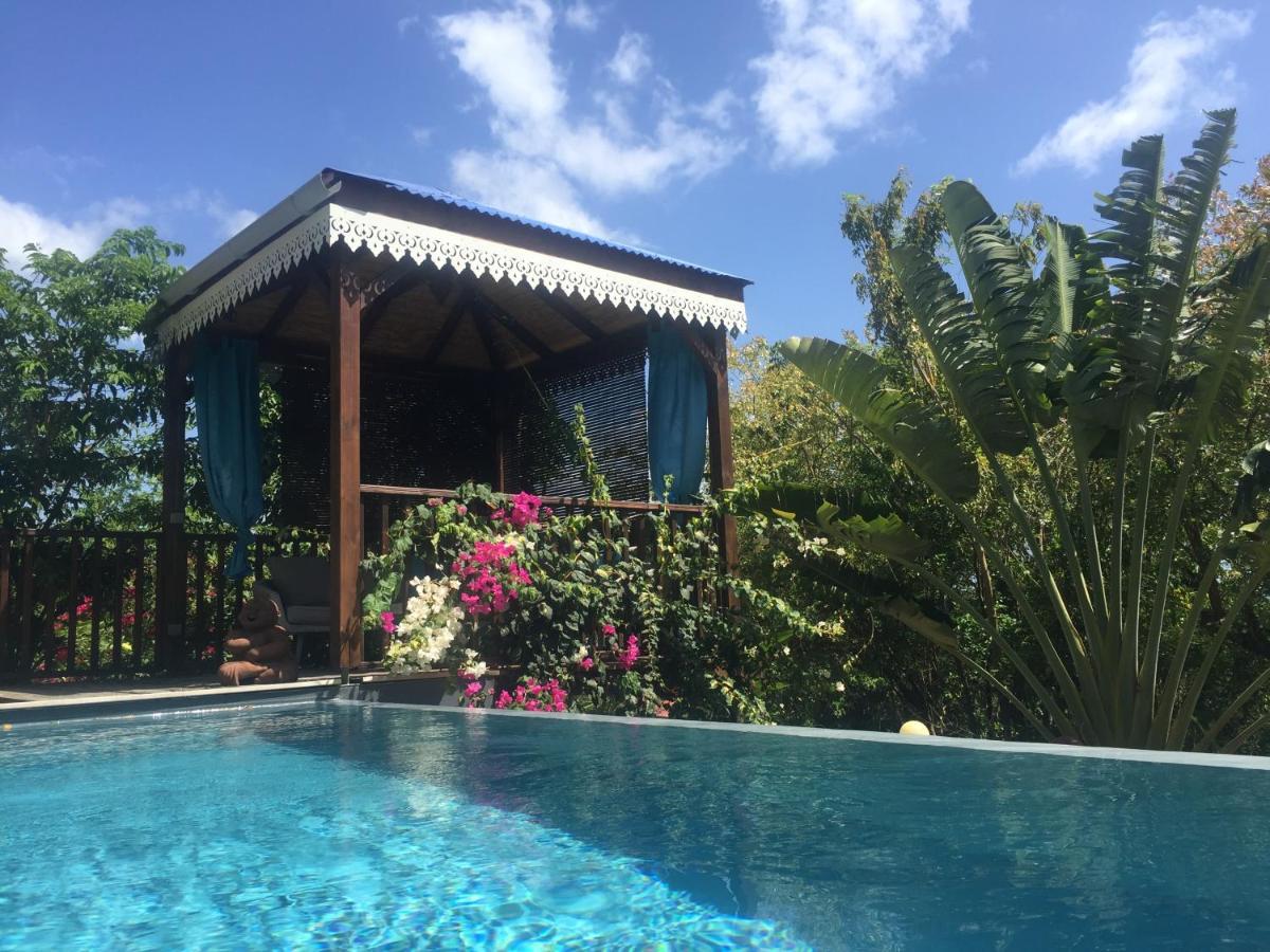 Bungalow La Tortue Bleue 波尔兰特 外观 照片